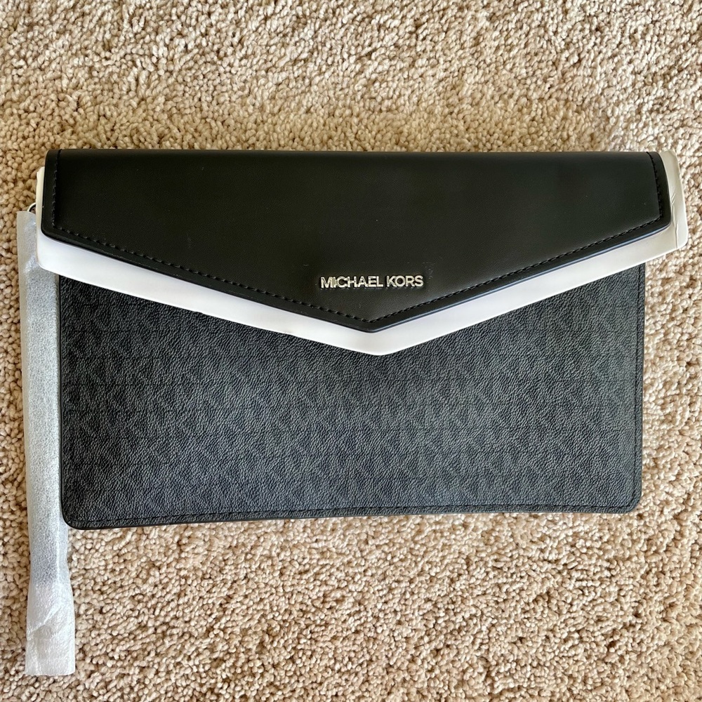 Michael Kors Black Large Clutch *BRAND NEW*